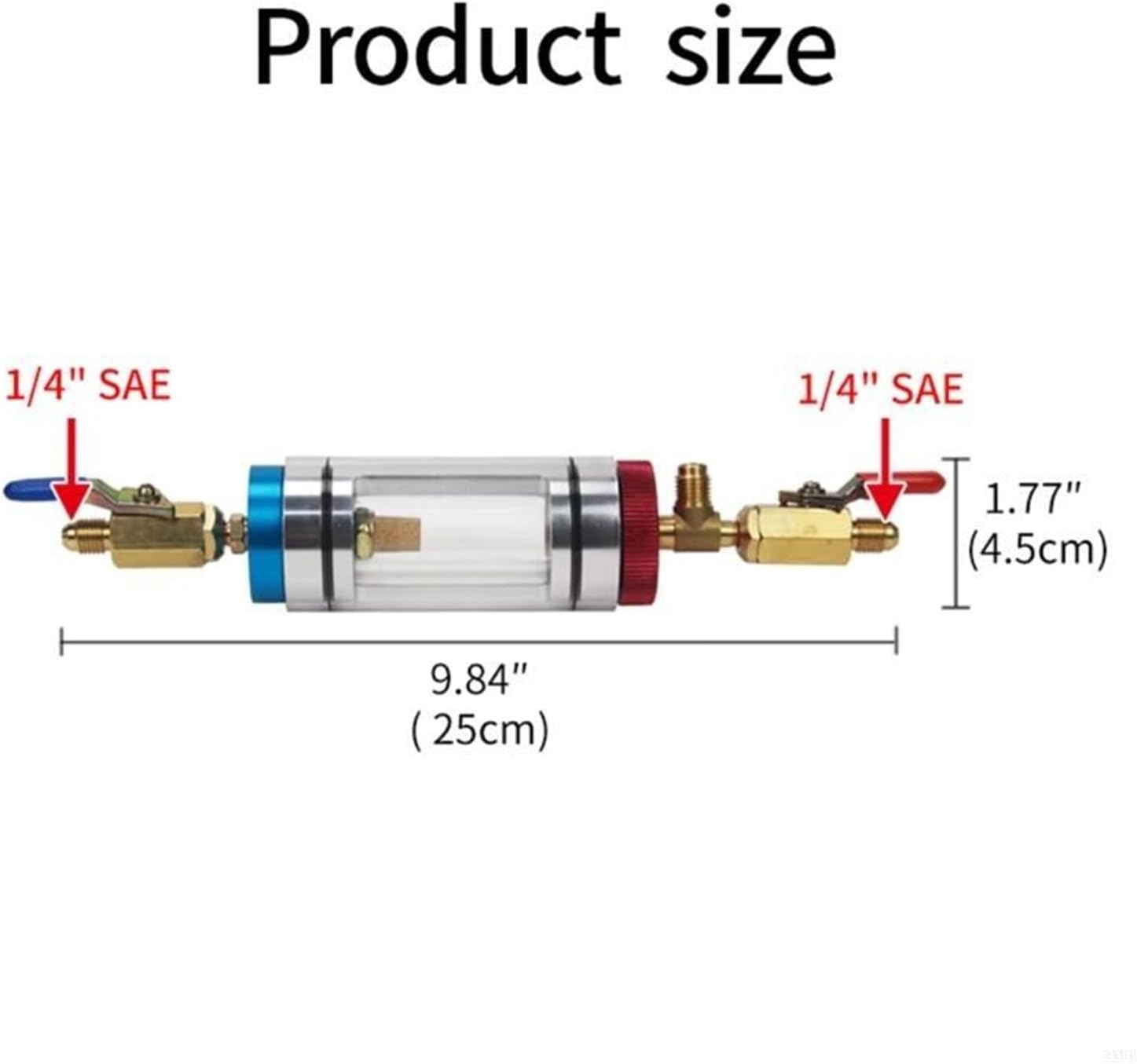 Car Air Conditioning R134 Refrigeration Adding Tool Features High Precise Measurement
