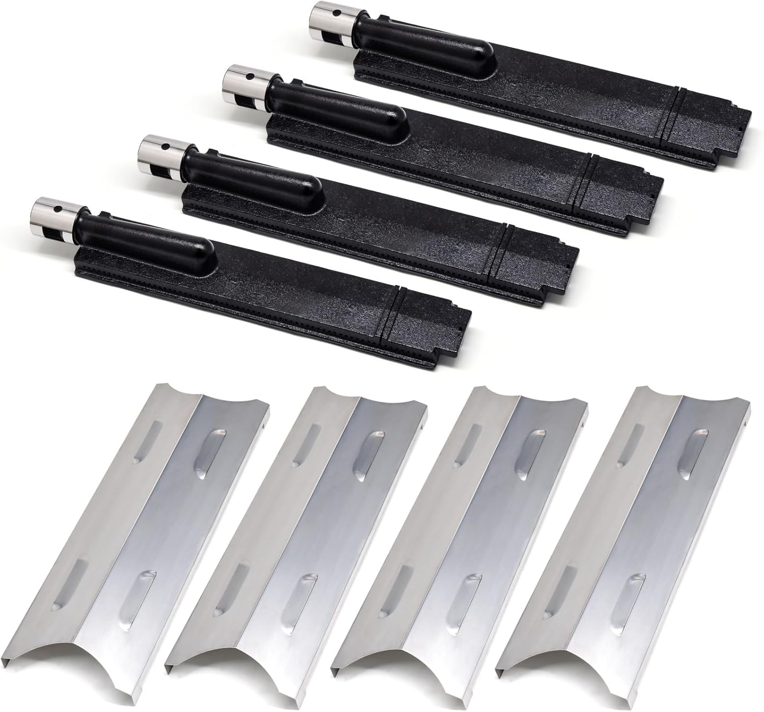 Adviace Grill Replacement Parts for Master Forge BG179A, Replacement for Master Forge BG179A Burners, for Master Forge BG179A Heat Plates