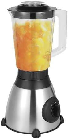 800W Countertop Blender for Shakes and Smoothies, Food Processor for Kitchen with 5 Speeds, 2 Types of Blades, for Crushing Ice, Puree and Frozen Fruit