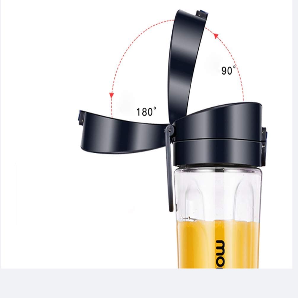 Portable Blender, Mini Blender Smoothie Maker with USB Rechargeable Electric Blender Professional Commercial for Vegetables and Fruit Smoothie Maker Blender Food Processor 600Ml 300w