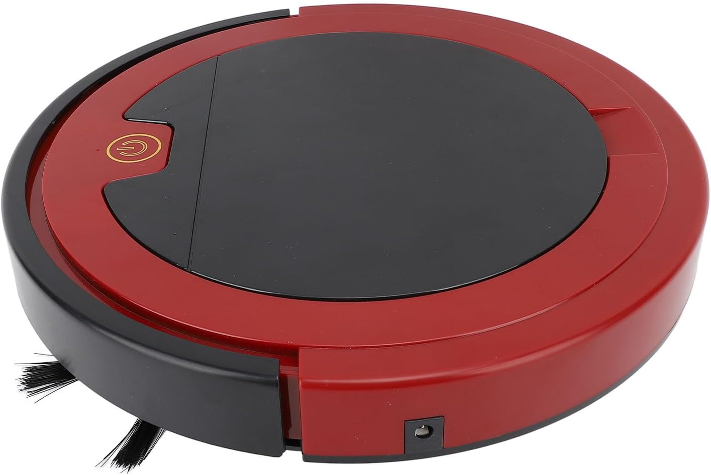 Smart Sensing, Rechargeable Sweeping Robot, Automatic Navigation, 2000mAh Lithium Battery, Noise Control, Ideal for Home and Family Health (Red)