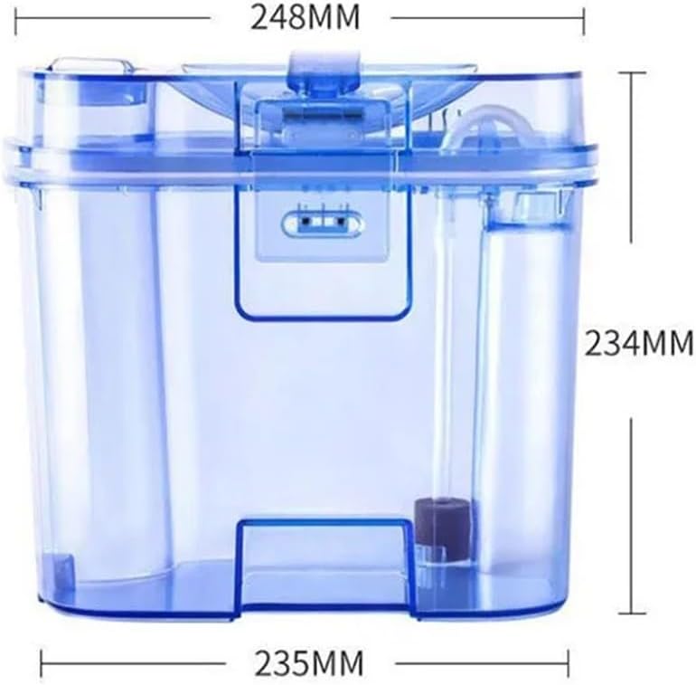 Compatible for Dreame，W10/W10 Pro，Clean Water Tank Recovery Tank Vacuum Cleaner Accessories(B)