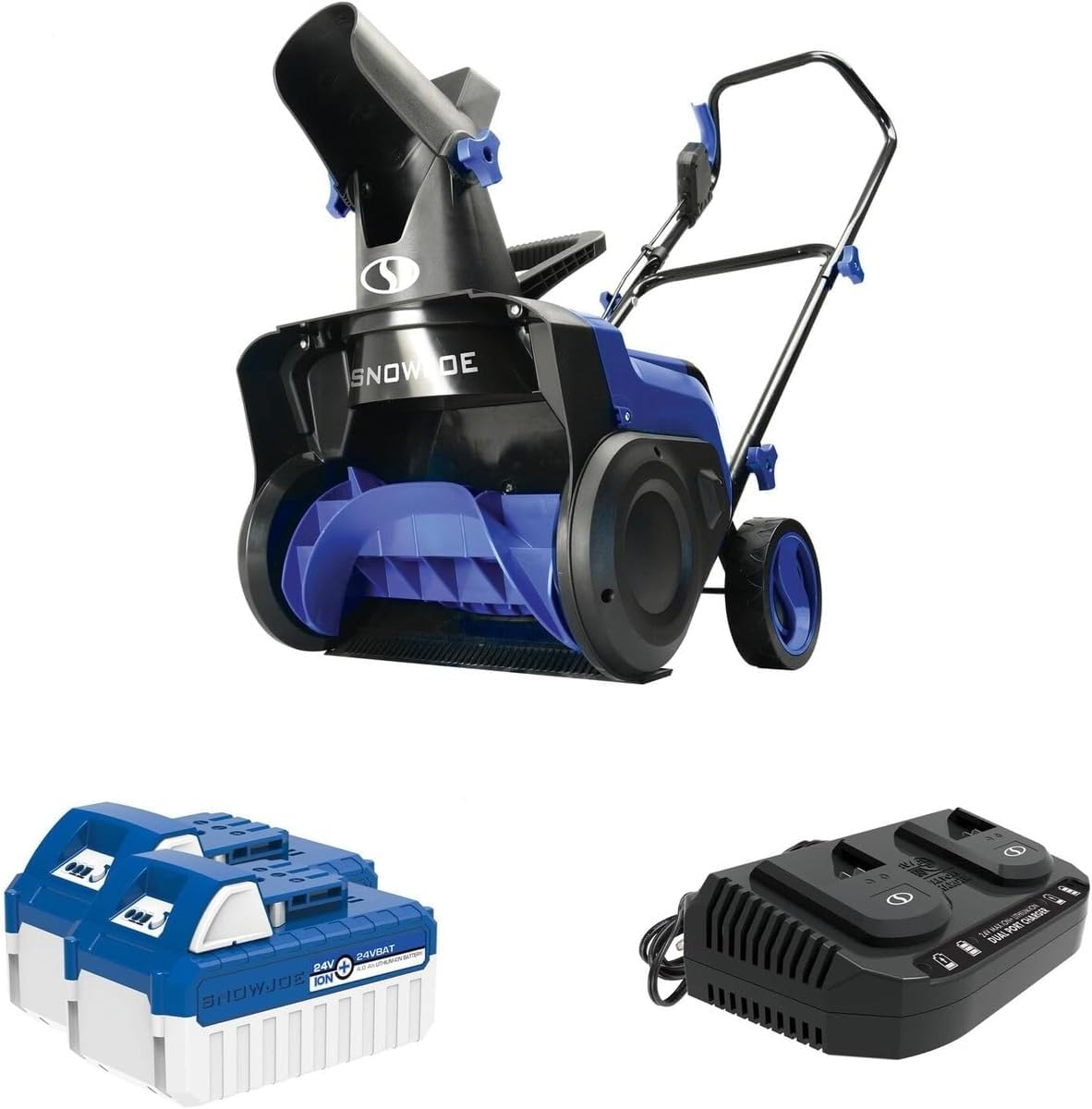 24V-X2-SB15 48-Volt Cordless Snow Blower Kit | 15-Inch, Replacement for Snow Joe OEM