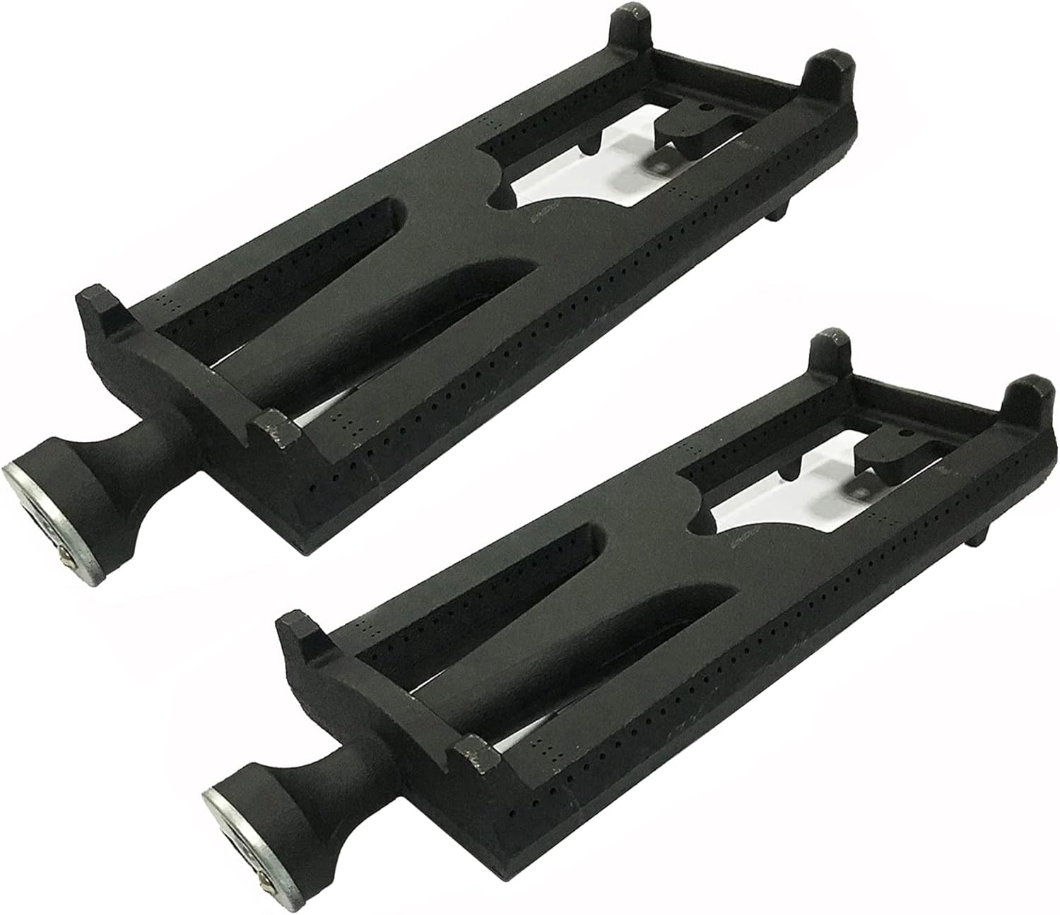 2pack Cast Iron Grill Burners, Replacement for Select DCS 27, 27 Series and Lynx Gas Grill Models (16