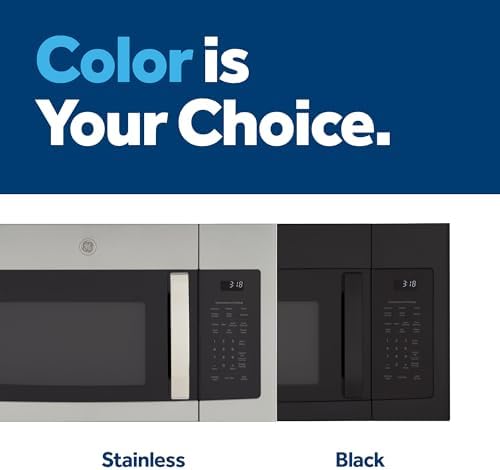 GE 1.8 Cu. Ft. Over-the-Range Microwave Oven with Recirculating Venting