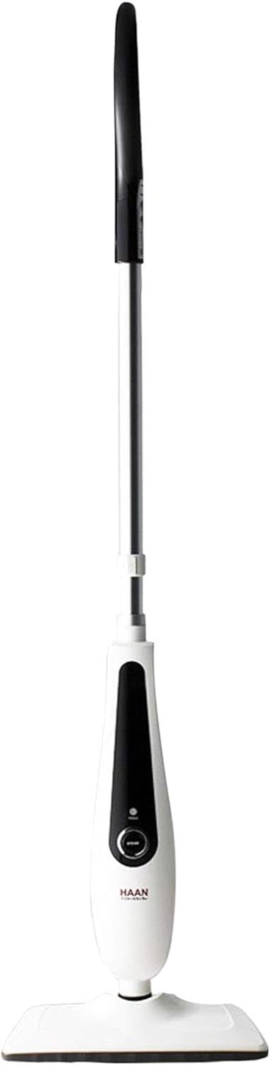 Electric Steam Mop Rechargeable Power Floor Cleaner Scrubber Polishing Mop Household Multifunctional Steam Cleaner Light and Silent White