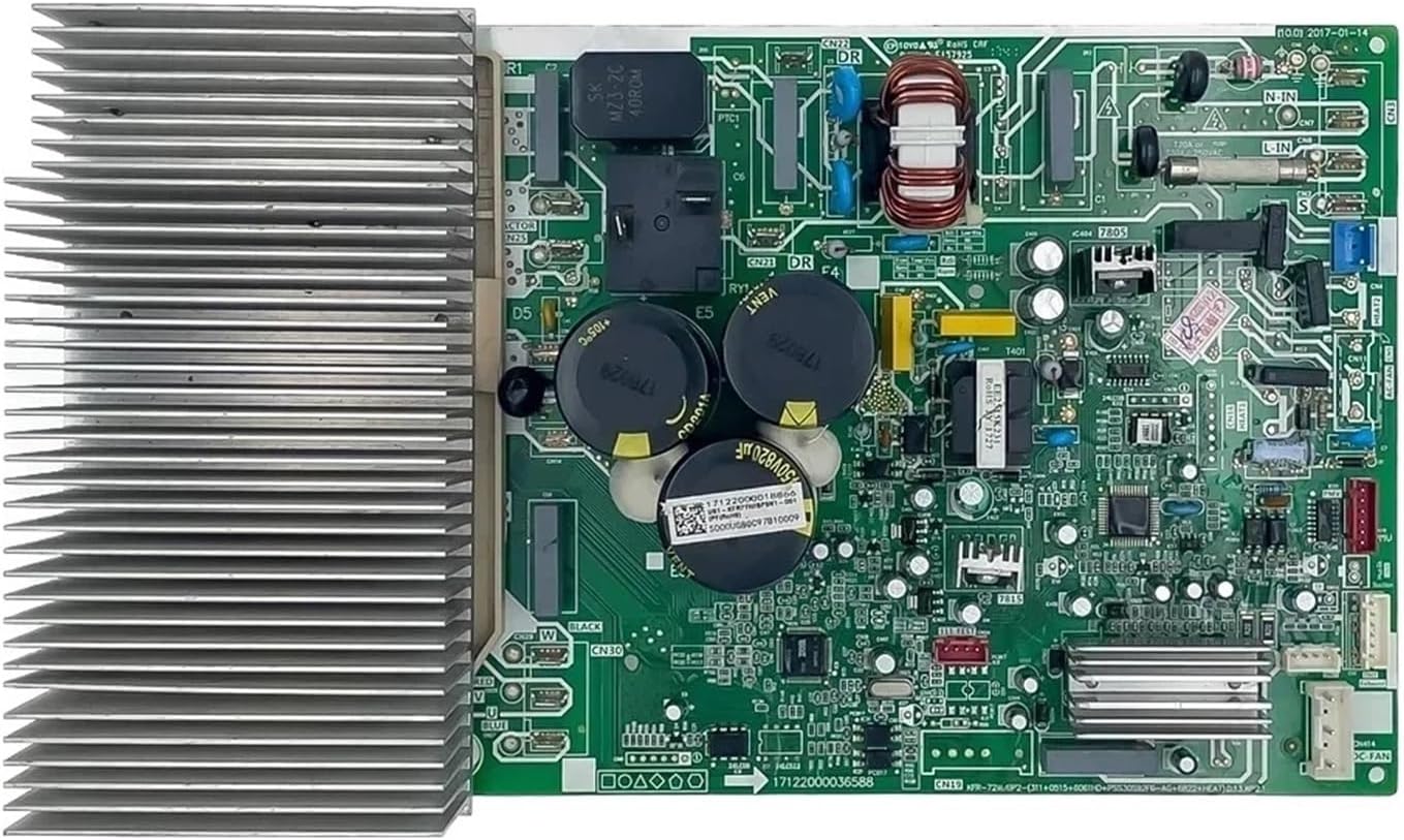 Compatible with Midea. Air Conditioner Control Board KFR-72W/BP2-(311+0515+6061HD+PSS30S92F6-AG+6822+Heat).D.13.WP2.1 17122000036588 PCB