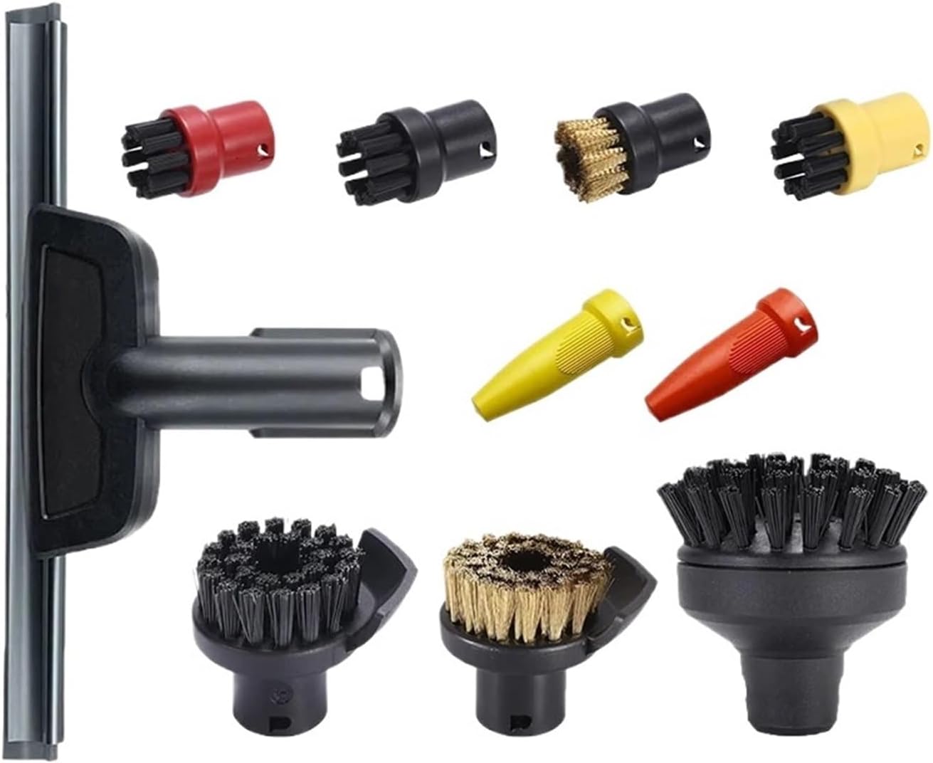 Compatible For Karcher SC1 SC2 SC3 SC4 SC5 SC7 CTK10 Steam Vacuum Cleaner Accessories Replacement Cleaning Brush(Y)
