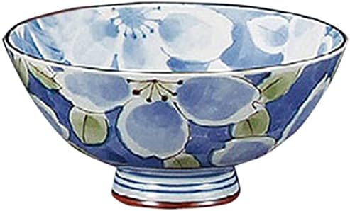せともの本舗 Set of 10 Rice Bowls (Porcelain), Inner and Outdoor Camellia Gokoro Seihei (5.1 x 2.4 inches (130 x 60 mm), Japanese Tableware, Restaurant, Inn, Commercial Use