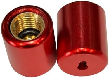 1/4 inch Pink Refrigerant locking caps 24 Pack. HVAC Tamper Resistant caps. (Tool Sold Separately) Safe guard your AC systems efficiency and the environment from lost or accidental Miss-Use. ECWB (24)