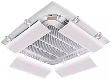 Air Conditioner Deflector for Ceiling Central Air Conditioning, Prevent The Air from Blowing Straight, Angle Adjustable