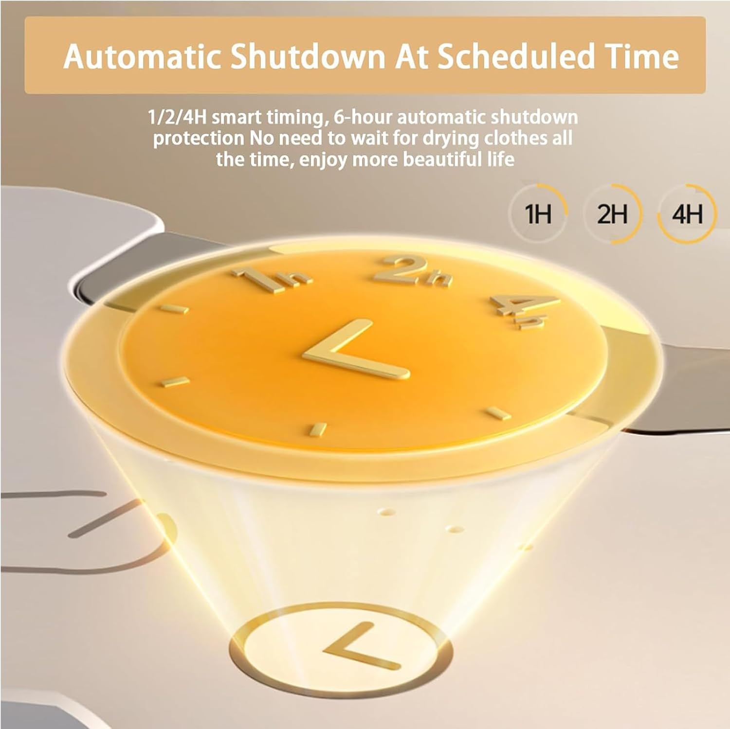 Indoor Portable Electric Clothes Dryer, Mini Folding Heated Clothes Drying Rack, Can Be Hung on Glass, Bathroom Wall Tiles, Wardrobe, Timer,