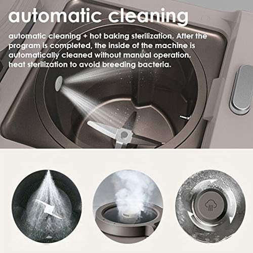 Desktop Soymilk Machine Fully Automatic Food Blender Self Cleaning Time Reservation Food Mixer