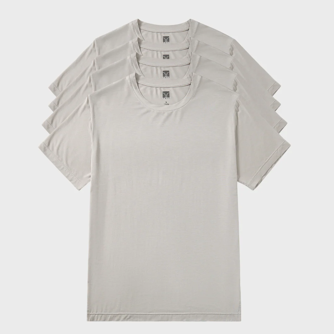 4 Pack Silktouch TENCEL™ Modal Air Round Neck Tee (Seasonal)