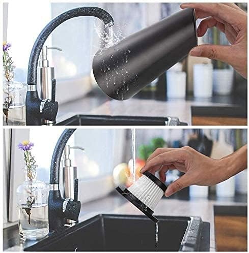 Handheld Auto Vacuum Cleaner for Car Wet and Dry Dual Use,High Power, Handheld Vacuums,6kpaPowerful Suction Mini Vacuum Cleaners (Color : White, Size : B)