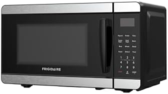 Frigidaire Countertop Microwave - Digital Control Panel - 6 Auto Cooking Settings - 10 Power Levels - Child Safety Lock - 0.7 Cu. Ft., Stainless Steel