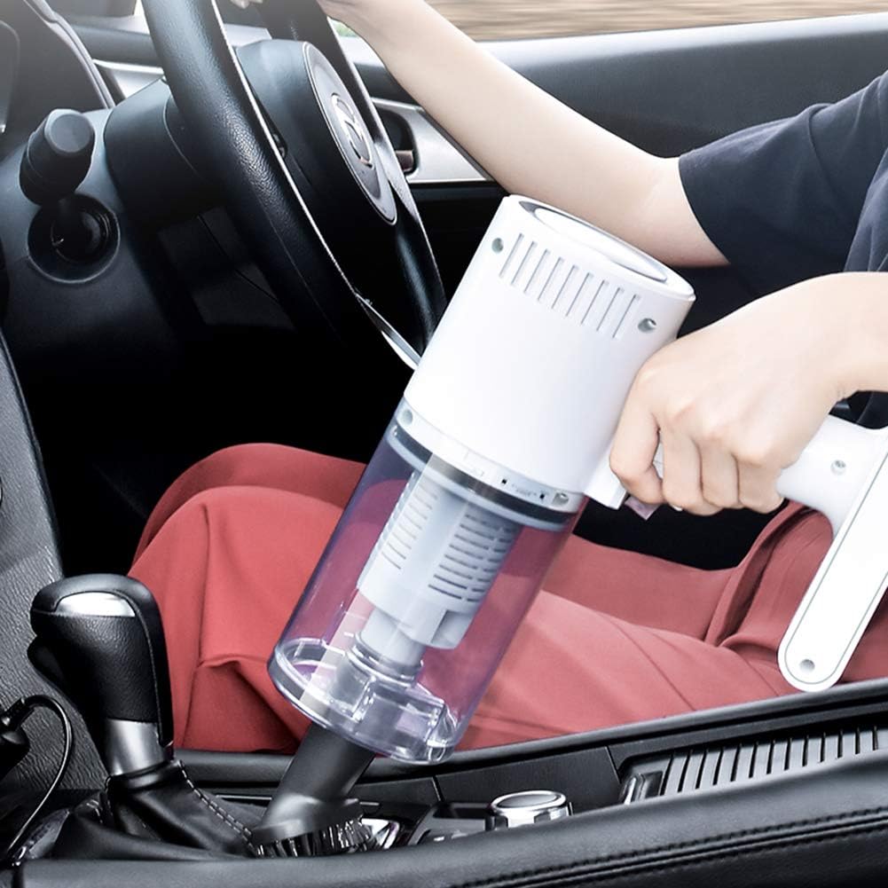 Cordless Stick Vacuum Cleaner with 6.5KPa Powerful Suction, Bagless Rechargeable Handheld Car Vacuum, Up to 20 Mins Working Time, Charging, Filter