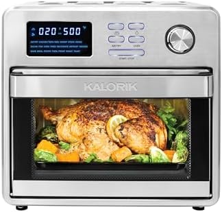 Kalorik MAXX 16 Quart Digital Air Fryer Oven, in Stainless Steel (AFO 47797 SS)