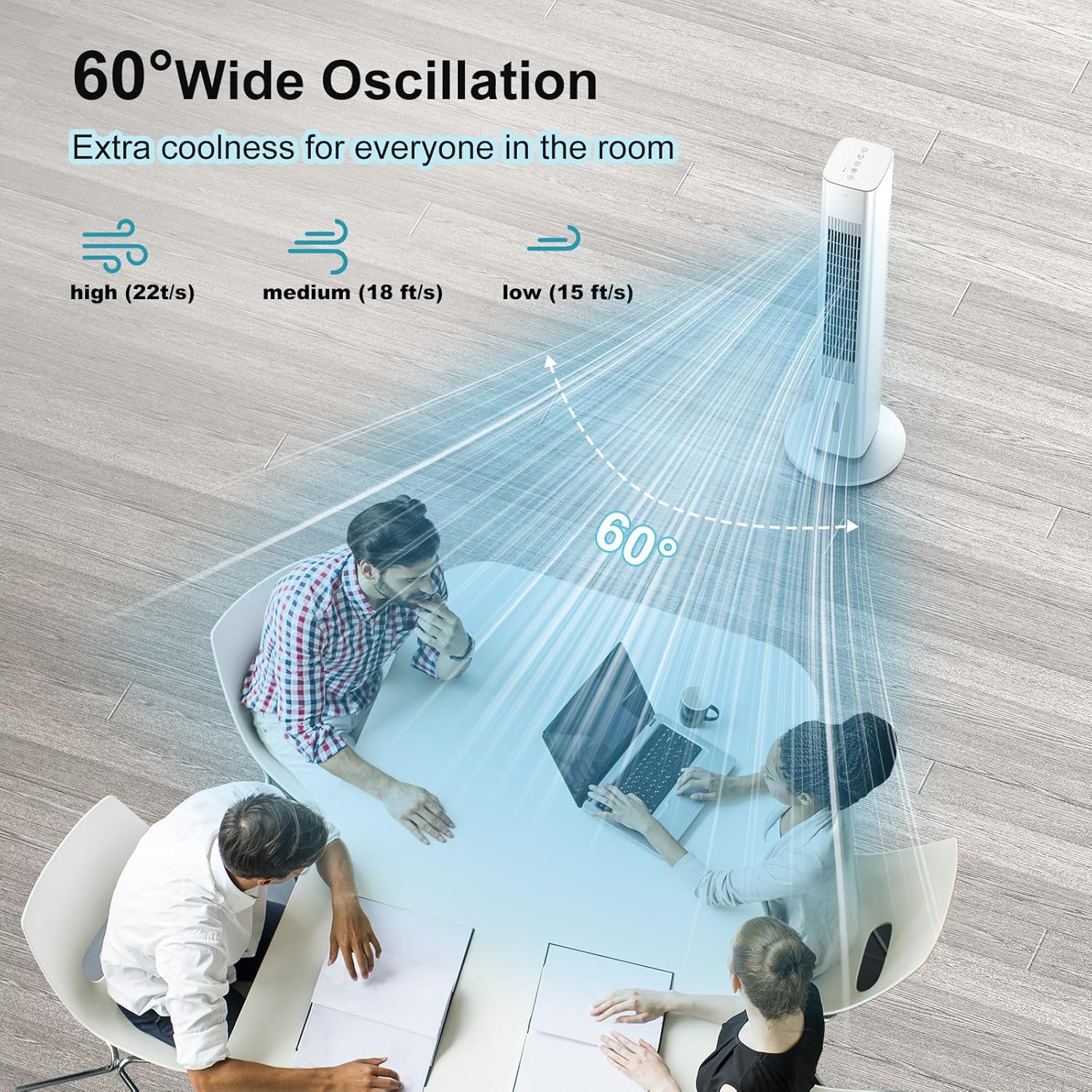 Windowless Portable Air Conditioner Ac Units with Remote, Evaporative Air Tower Cooling Fan, Small Indoor Outdoor Oscillating Swamp Cooler for Room Office Kitchen,7H Timer, Small, White