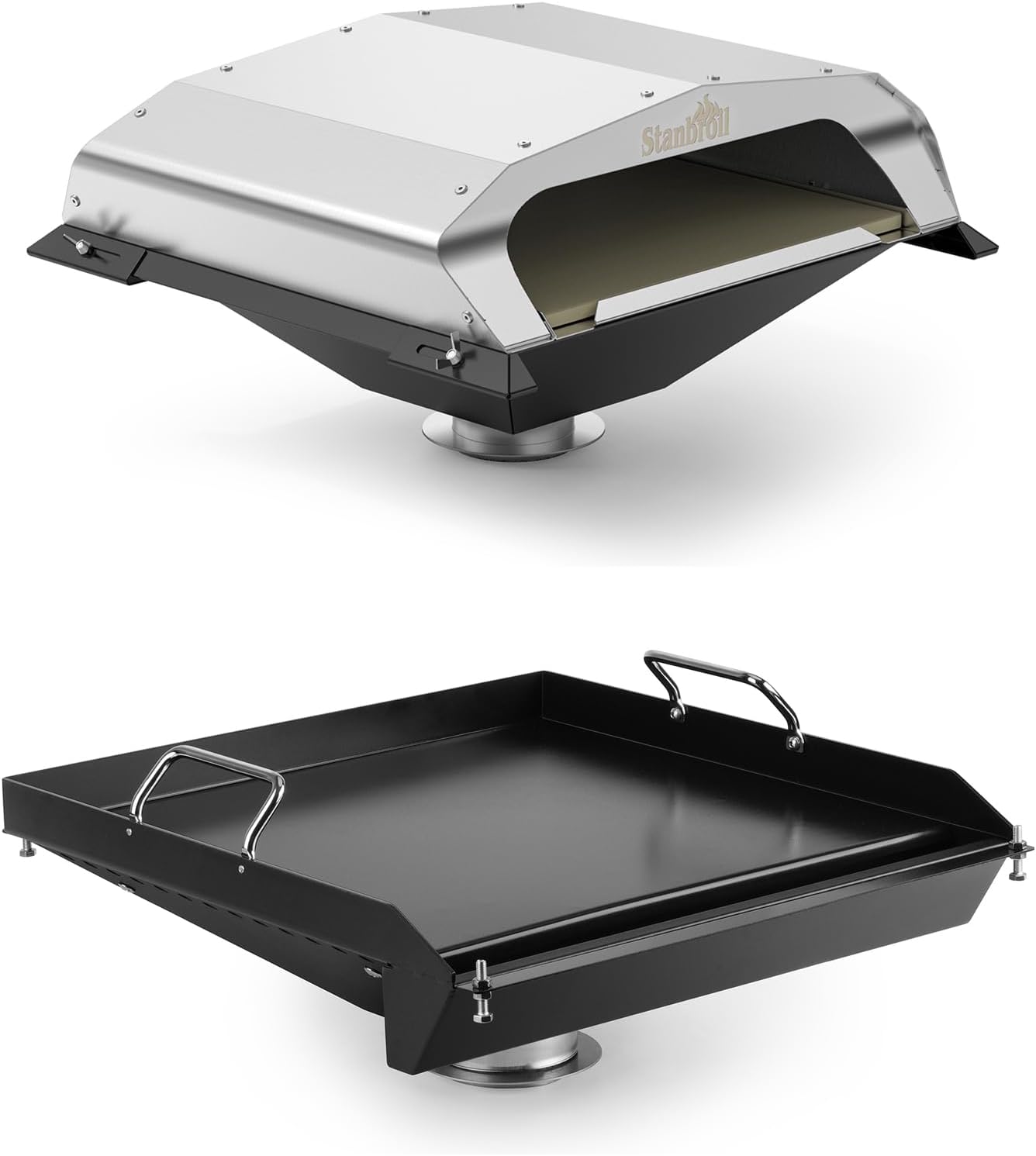 Stanbroil Pizza Oven and Griddle Hack for Most Pellet Grills