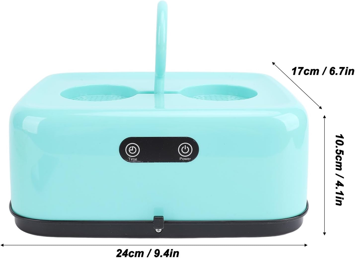 Asixxsix Portable Clothes Dryer, Foldable Portable Dryer Machine for Apartments RV Home, Small Electric Drying Machine for Travel, Travel Mini Dryer for Clothes Drying (US)