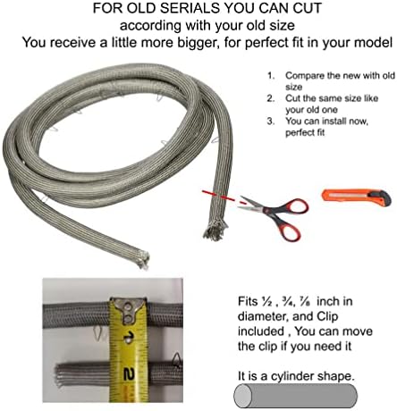 GLOB PRO SOLUTIONS 4449372 4455382 W10074200 W10160890 Oven Door Gasket 77