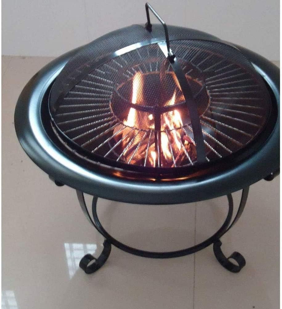 Fire Pit Fire Pits Outdoor Wood Burning Outdoor Fire Pit, Camping Brazier Bonfire Stove Courtyard