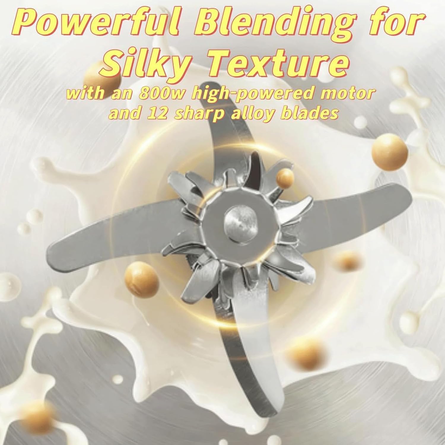 2026 Upgraded The 8-in-1 Multifunction Nut Milk & Juice Maker, 41oz Nutmilk Maker Blender, Automatic Soybean Oat Machine with Delay Start/Keep Warm/Boil Water, BPA-Free, Self-Cleaning (White)