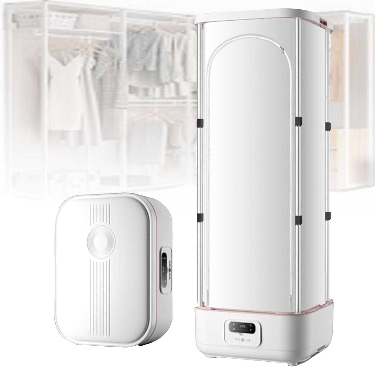 Vertical Steam Iron，Drying Care Machine，Automatic Ironing Machine, Clothes Folding Wrinkle Removal Machine，with Remote Control