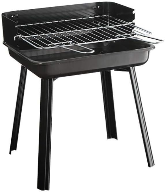 Folded Portable Charcoal BBQ Outdoor Barbecue Charcoal Stainless Steel Kebab Folding Portable Perfect for Camping