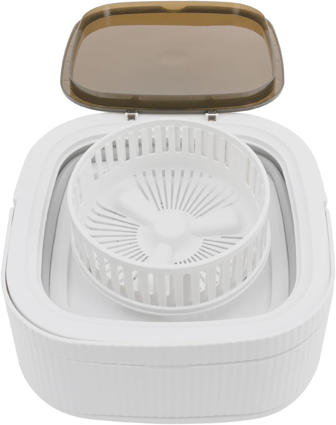 Portable Washing Machine, 10L Mini Foldable Washer Small Washing Machine Deep Cleaning for Underwear, Baby Clothes, Suitable for Apartments, Dormitories, Travel