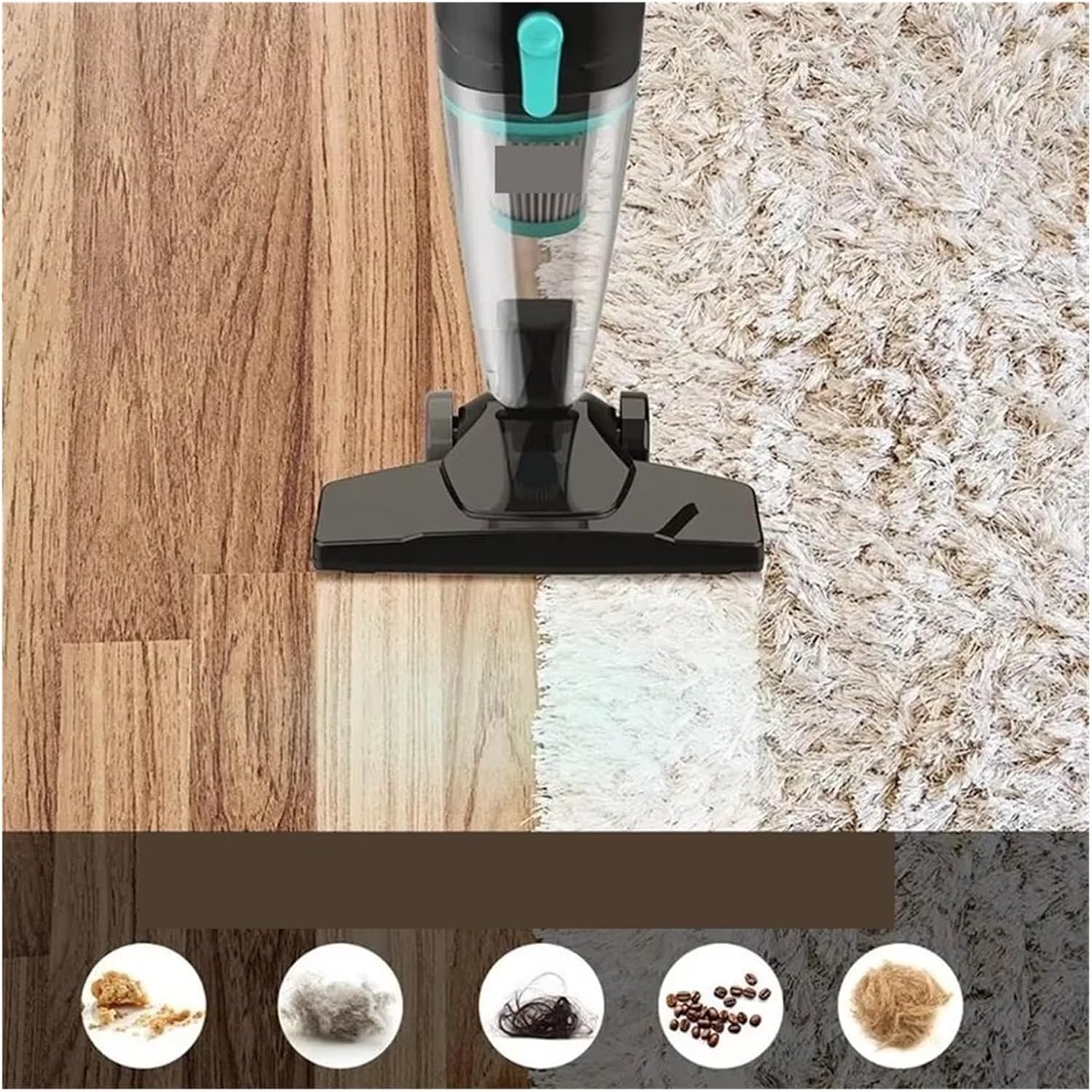 Compatible With INSE R3S Corded Vacuum Cleaner 400W Motor, 3-in-1 Handheld & Lightweight, Ideal for Household Cleaning(US)