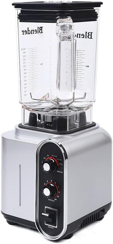Professional Power Blender, 2200W Heavy Duty Commercial Electric Blender Heavy Duty Grade Mixer Juicer, 24000r/min, 10 Speeds & Timer, for Smoothies, Juices, Powdered Powder, Milkshakes