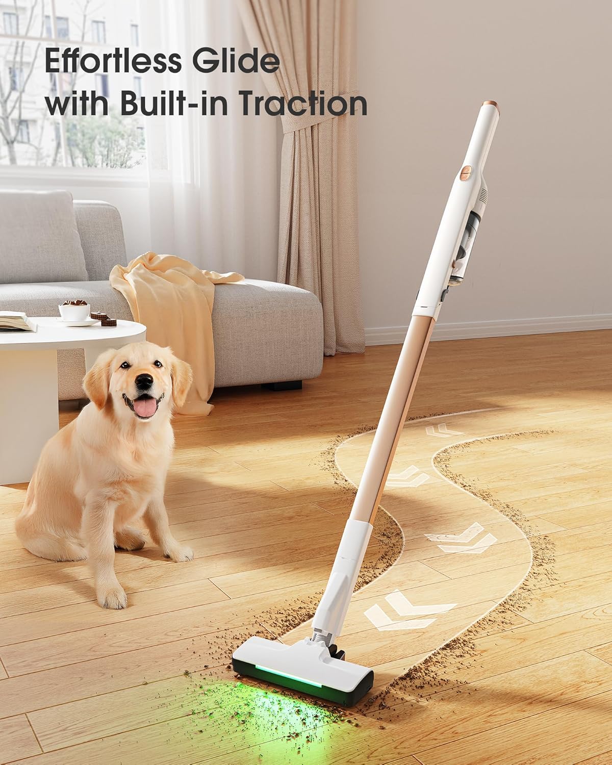 Cordless Vacuum Cleaner, 2.64 lbs Small Lightweight Stick Vacuum Cordless Rechargeable with USB Charging Port, Slim Vacuum Cleaner for Home, Hardwood Floor, Office, RV, Car and Dorm Cleaning