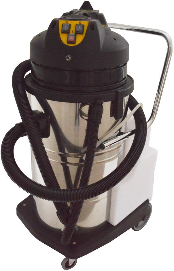 Upright Carpet Cleaner Canister Cleaner Machine Carpet Cleaning Machine with Telescoping Wand Tool Kit 80L/21Gal 110V