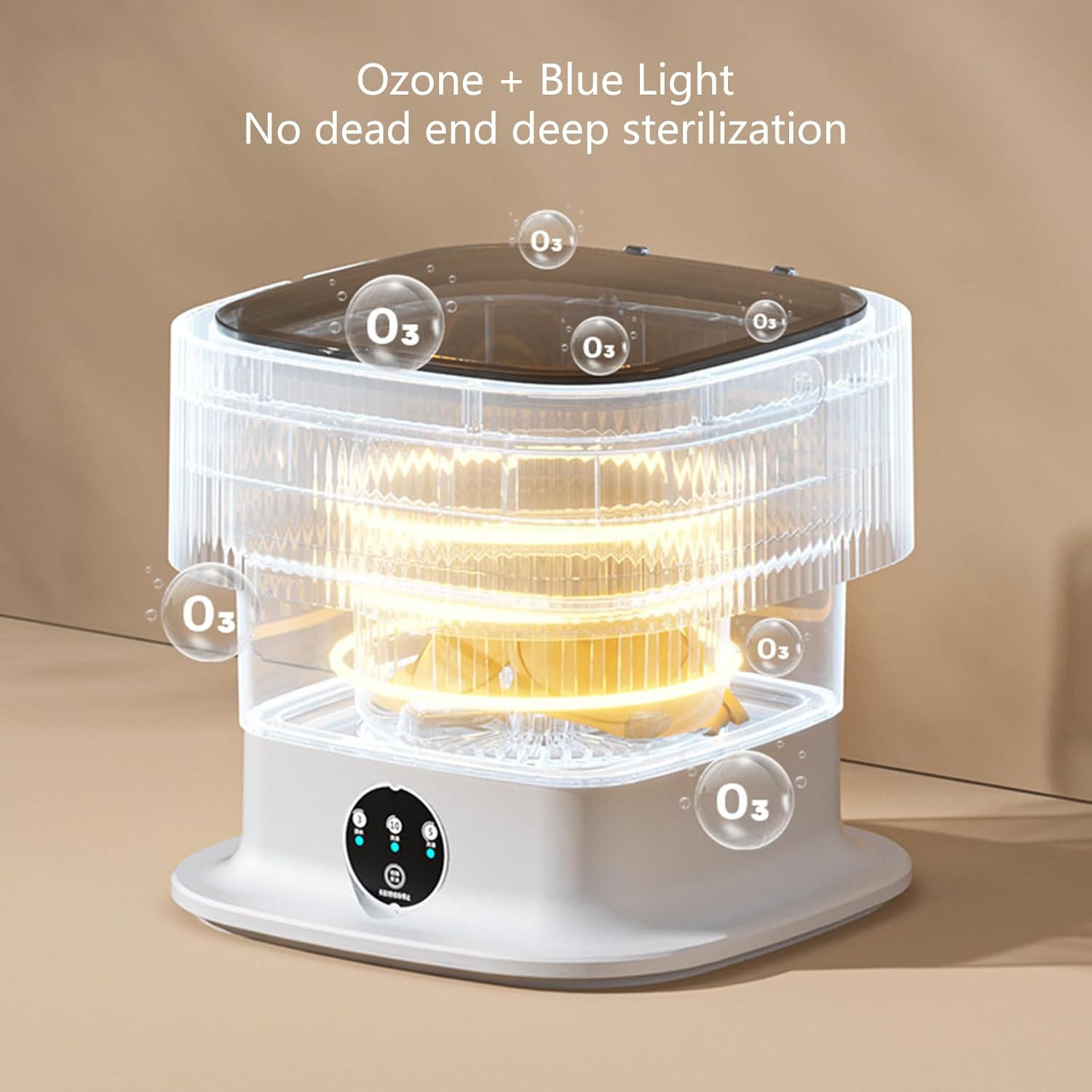 Portable Washing Machine 10L Small Clothing Washer Automatic Suitable For Small Loads Travel Washing Machine