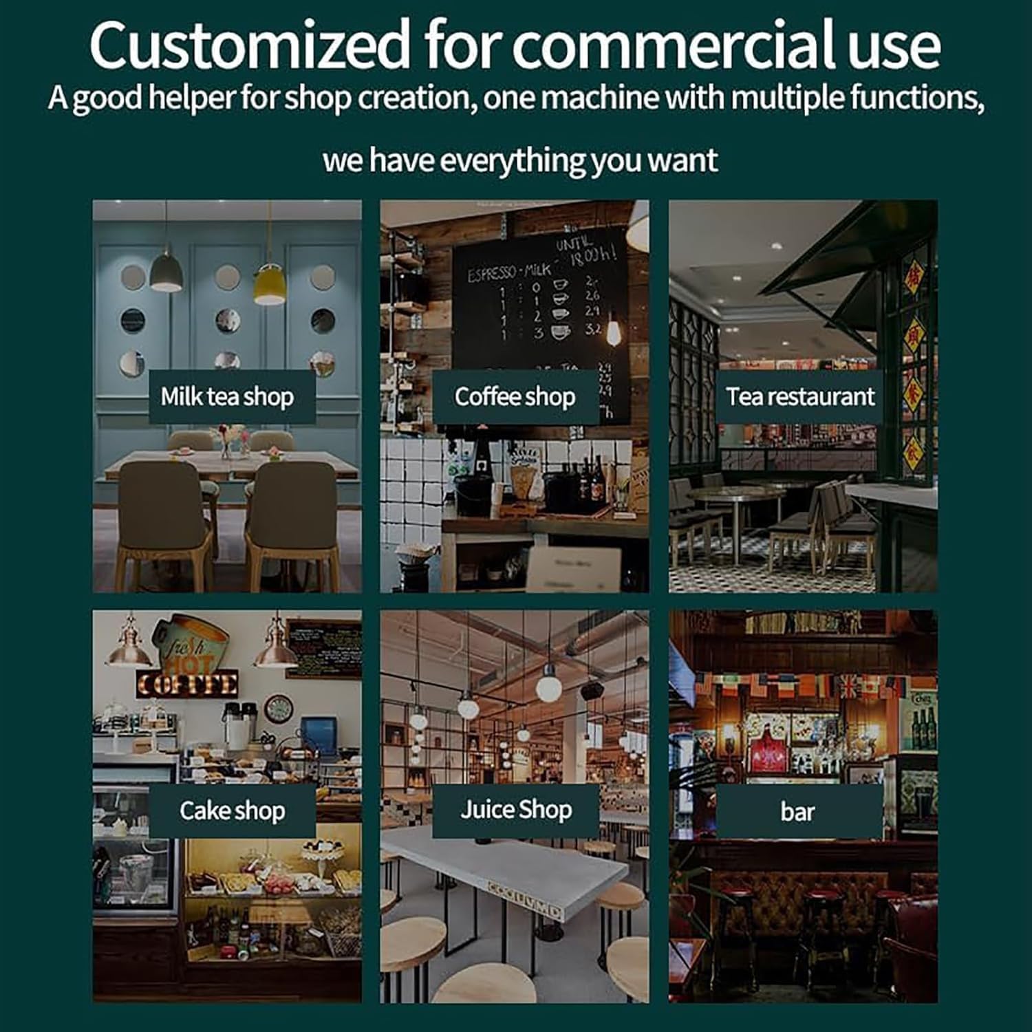 Smoothie Blender,1800W Commercial Countertop Multiple Speed Smoothie Blender,1.6L High Speed Smoothie Maker,Household Quiet Blender,for Puree, Crush Ice, Smoothies