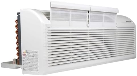 15,000 BTU Distinctions by Amana PTAC R32 Heat Pump Air Conditioner with 3.5kW Electric Heater, 20 A | 208-230V