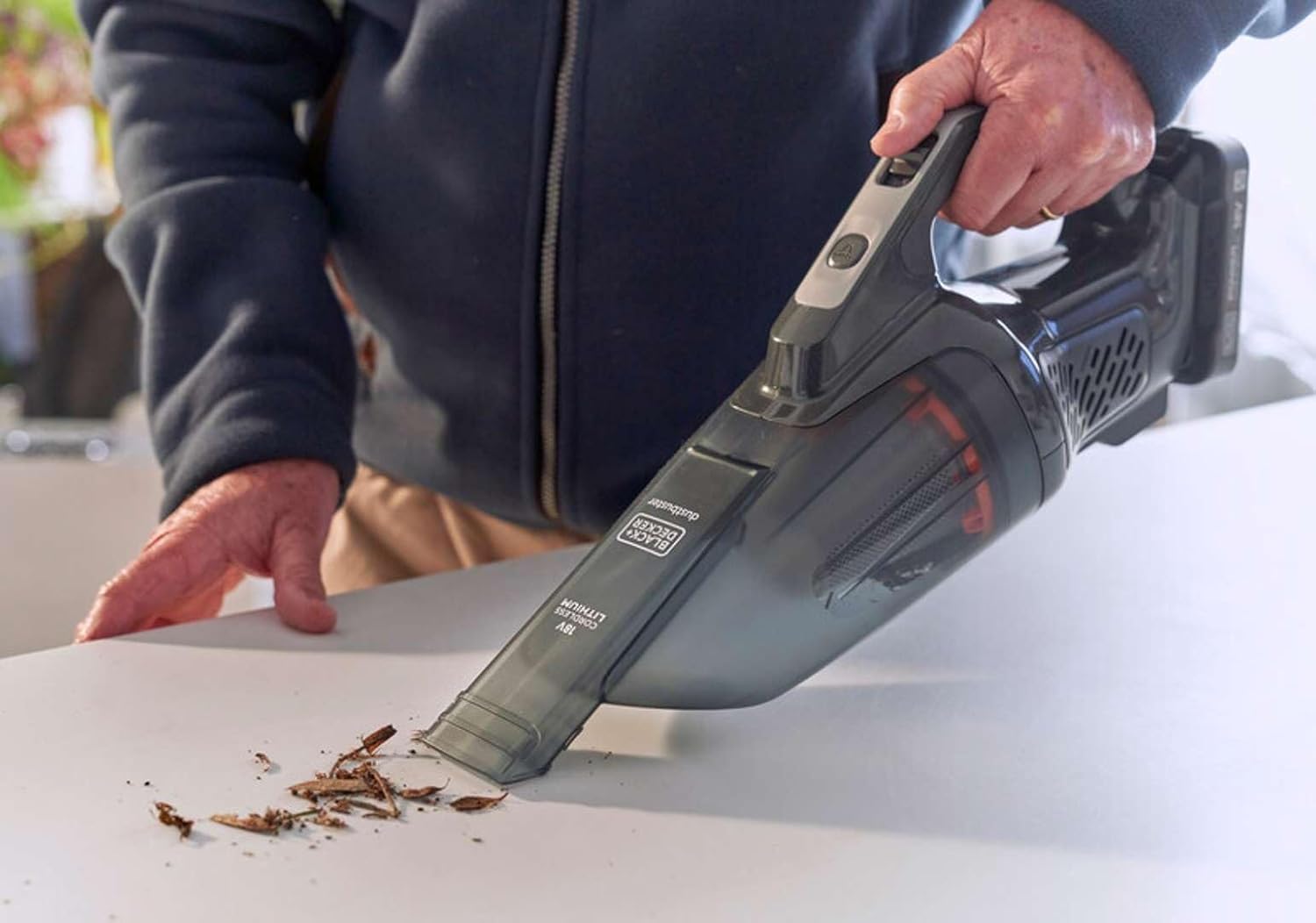 Black and Decker BCHV001 18v Cordless Hand Dustbuster No Batteries