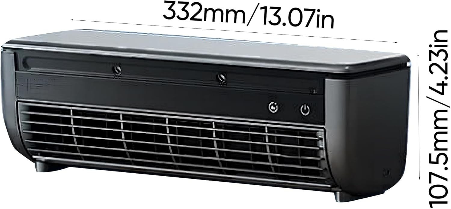 Portable Wireless Wall Mounted Air Conditioner,Portable Mini AC for Kitchen - Cool Mist Fan, Wall Mount (white)