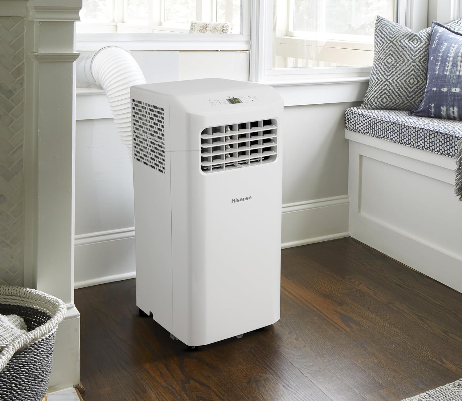 Hisense AP0522CR1W Portable Air Conditioner 5000-BTU DOE 115-Volt Vented (Renewed)