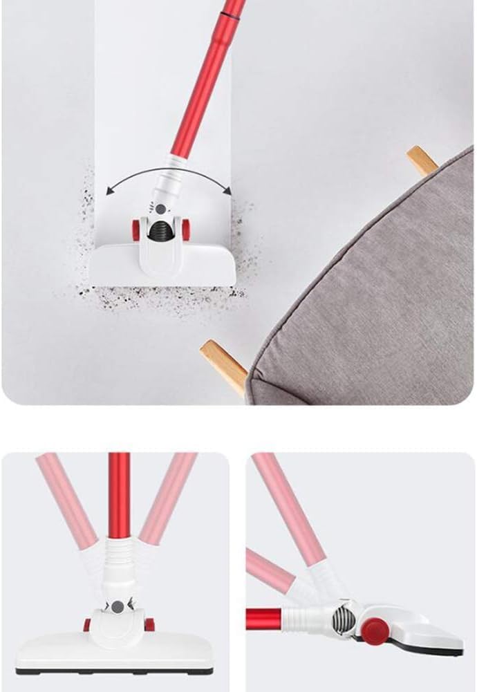 Handheld Vacuum Clean,Upright Vacuum Cleaner Cordless Vacuum Cleaner, Handheld Stick Vacuum Lightweight 8Kpa Power Suction 2-in-1, Low-Noise, for Home and Car Cleaning