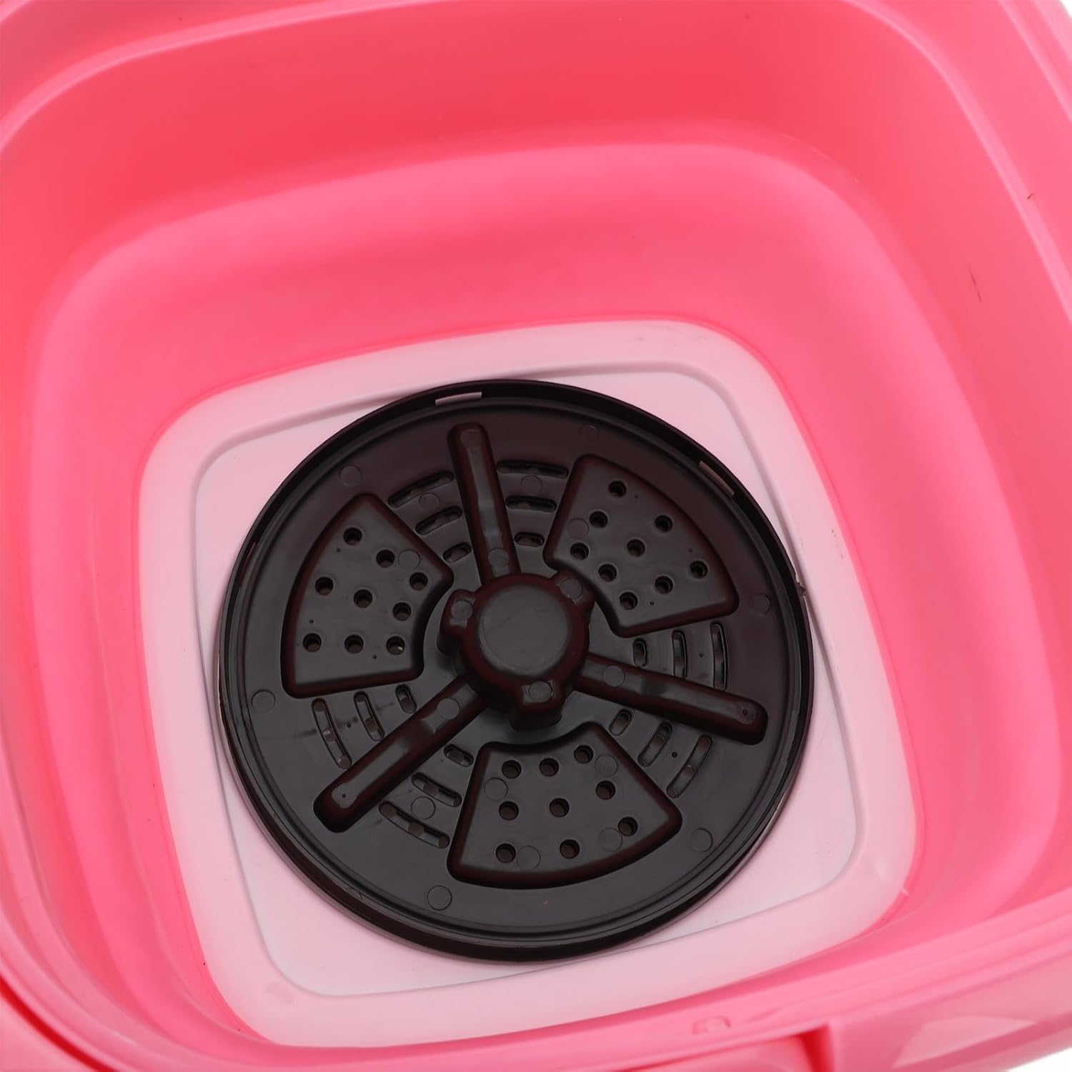 Portable Washing Machine, Mini Washer 9L Washing Machine, Dryer Folding Lavadora Portatil Foldable Compact Manual Laundry Clothes, Apartment Travel Underwear Camping (US Plug