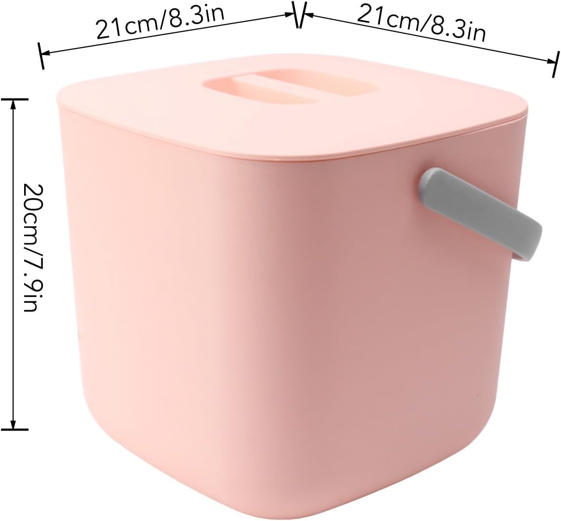 Fruit and Vegetable Dishwasher, Portable Countertop Washing Machine, Multifunctional Household USB Dishwasher for Home, Travel, College Camping, Laundry (Pink)