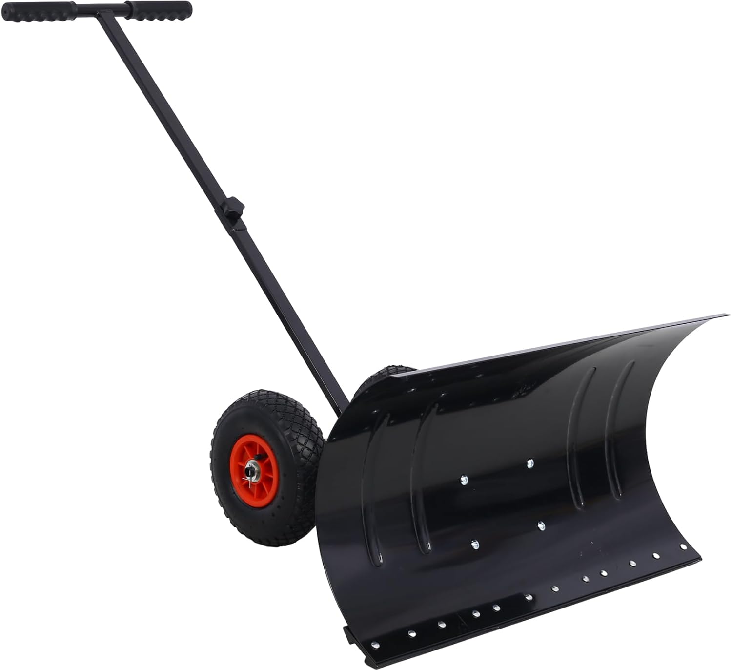 Snow Shovel with Wheels Heavy Duty Metal Snow Shovels 29
