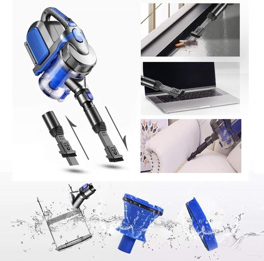 Hard Floor Vacuum Corded 2-in-1 Vacuum Cleaner,Dry Use Suction Car Ultra Quiet Collector Aspirator,Hand Held Household Dust