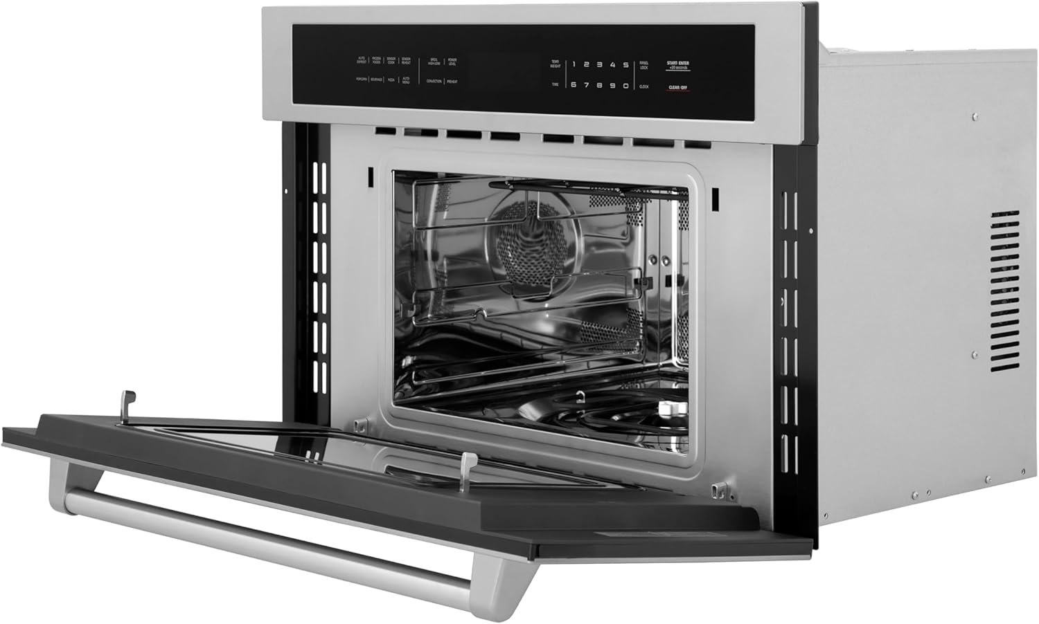 ZLINE 30 Inch wide, 1.6 cu ft. Built-in Convection Microwave Oven in Stainless Steel with Speed and Sensor Cooking