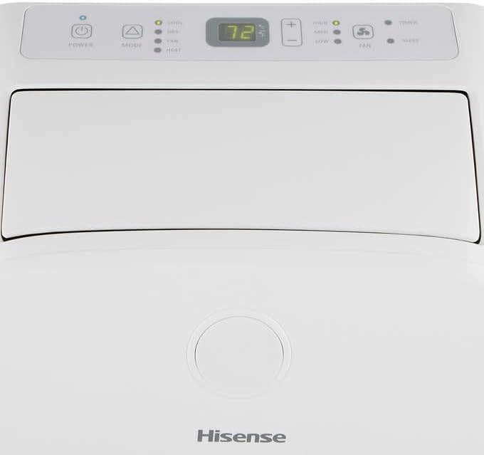 Hisense Portable Air Conditioner with Heatpump, SACC 8,000 BTU, 550 sq. ft. HAP55021HR1W