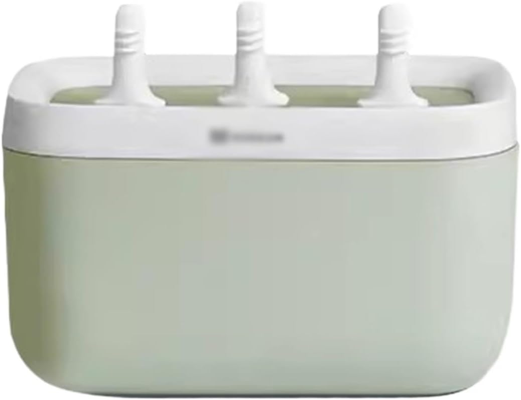 Ice Cream Maker Popsicle Maker Household Small Children's Ice Cream Maker Homemade Popsicle Maker Mini Popsicle Mold Table Top Ice Cream Machine,Fun Kitchen Appliance (A)