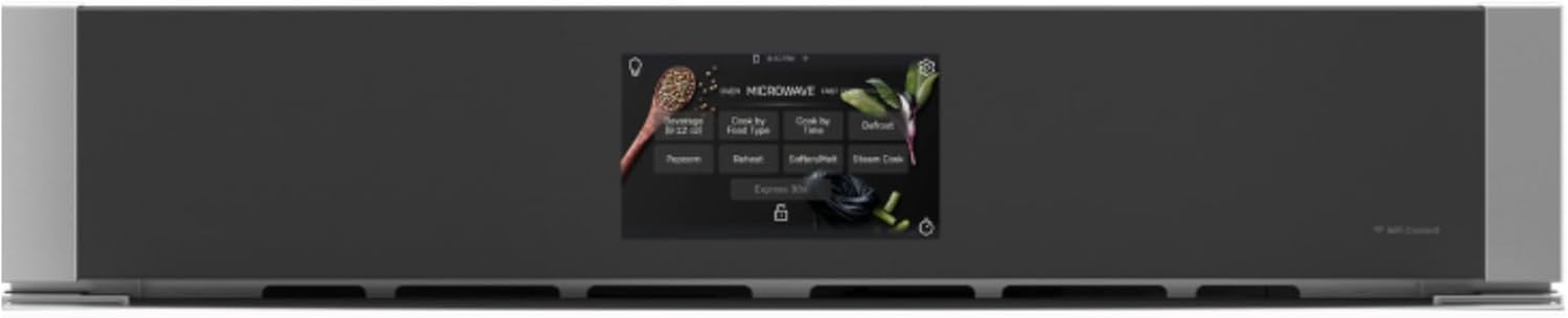 30 in. Wide 1.70 cu ft Electric Built-in Microwave in Stainless Steel with Convection Cooking and Glass Touch Controls